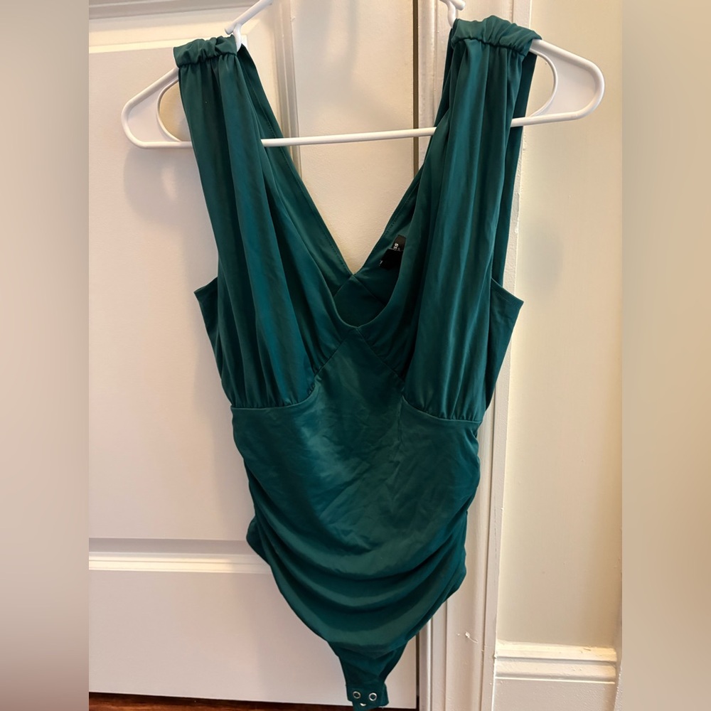 Express Teal Women's Bodysuit